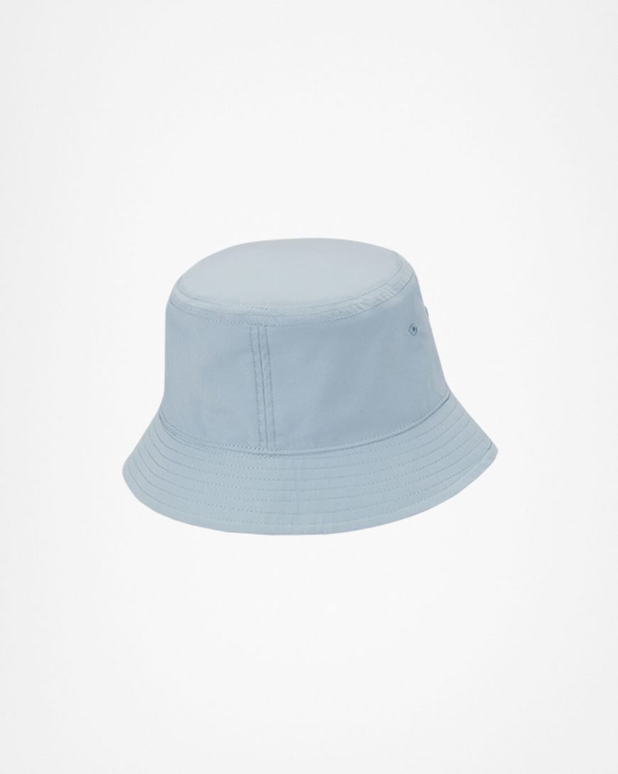 Chapeus Converse Star Chevron Logo Reversible Bucket Feminino Branco | PT E0895P3